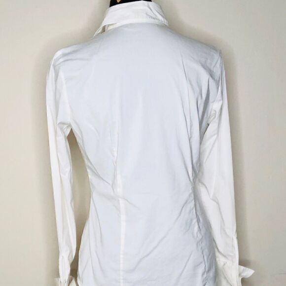 Maurice Sassoon White Blazer Jacket – Tailored Classic, Women’s Size L - Picture 9 of 13